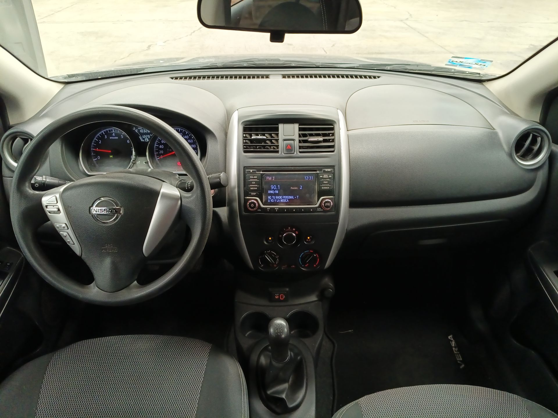 2019 Nissan Versa 4p Advance L4/1.6 Man