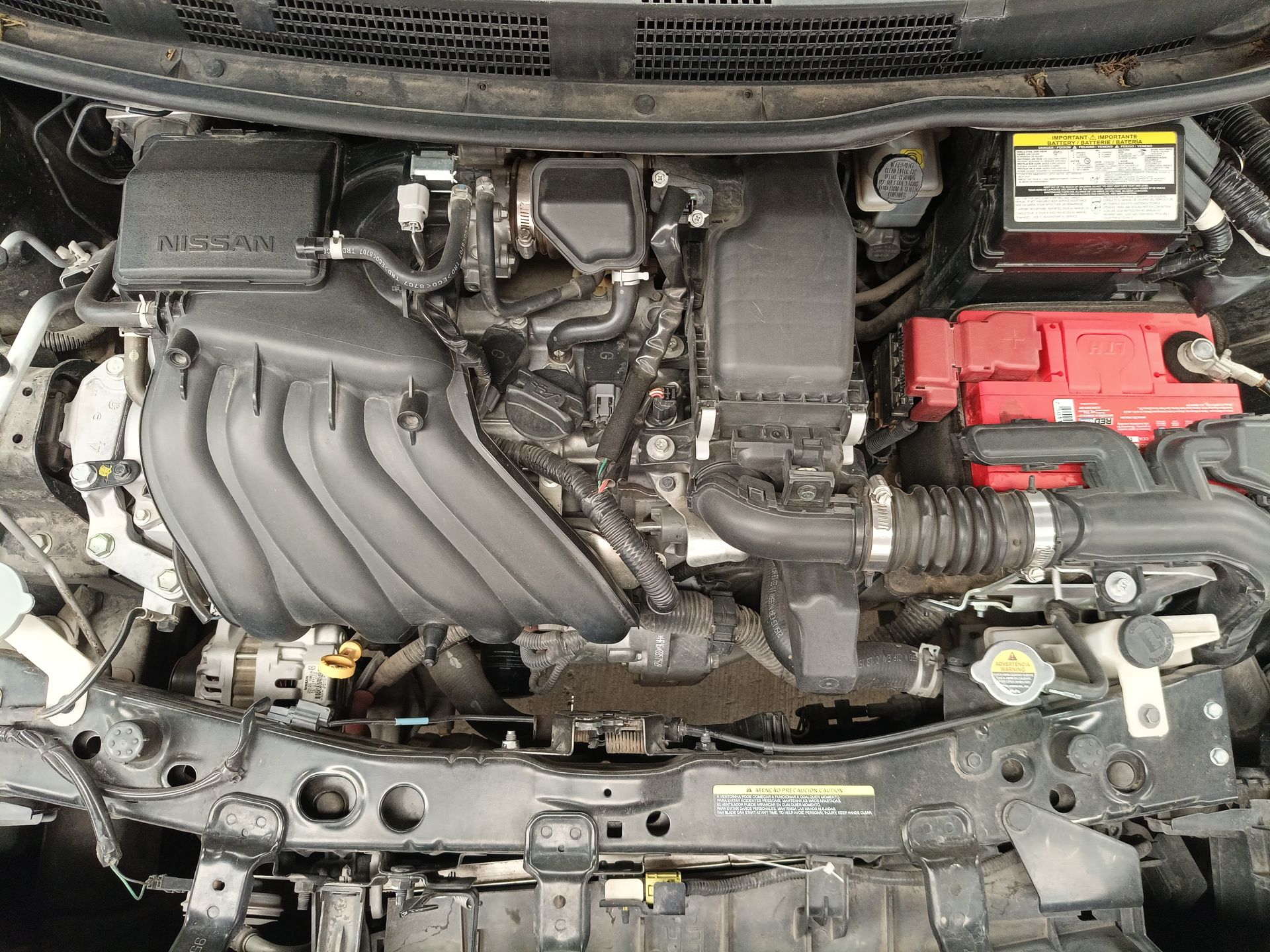 2019 Nissan Versa 4p Advance L4/1.6 Man